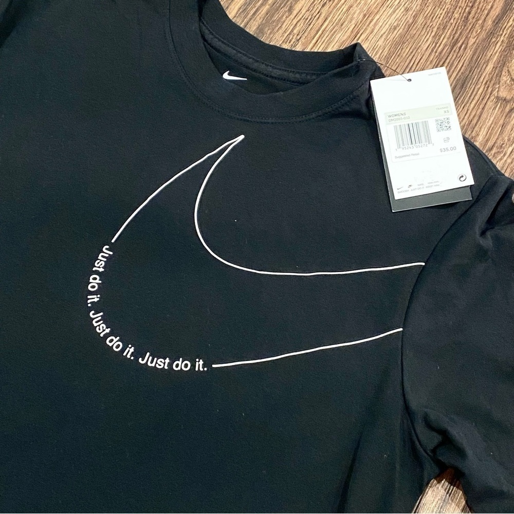 Nike Dri Fit Loose Tee Black XS